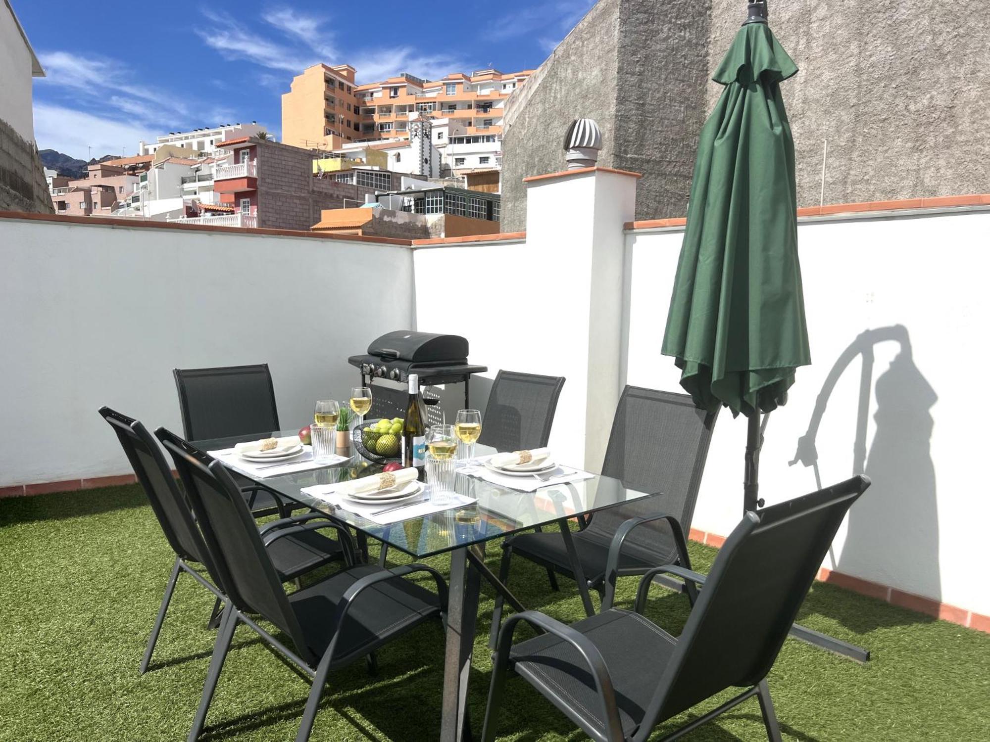 Paulmarie Apartment Atlantic View In Los Gigantes Puerto de Santiago  Ngoại thất bức ảnh